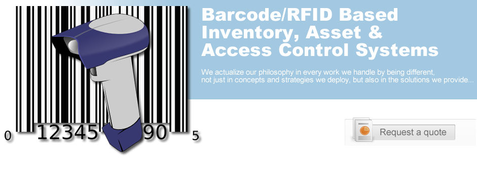 Barcode/RFID Based Inventory, Asset and Access Control Systems