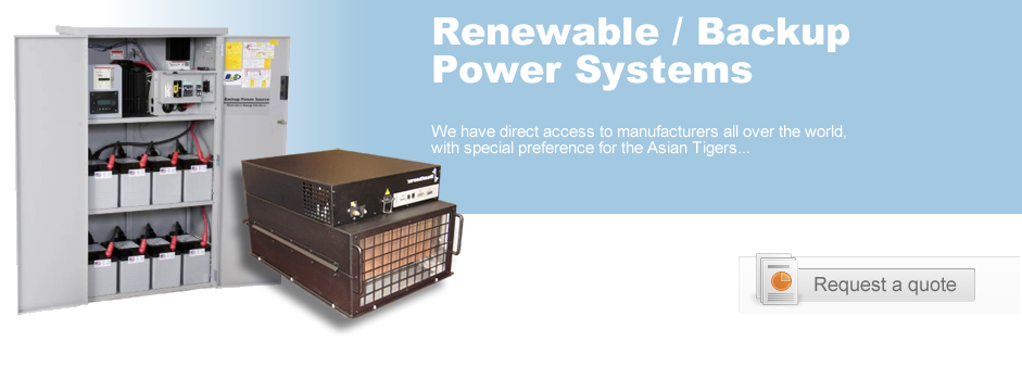 Renewable/Backup Power Systems